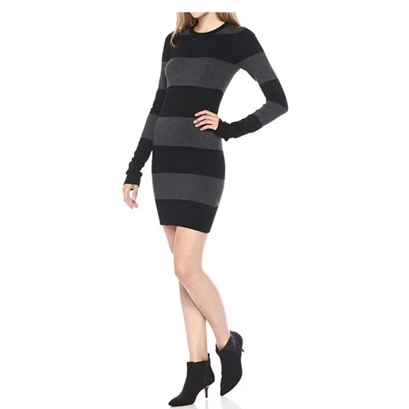 French Connection | Dresses | French Connection Black And Gray Striped Long Sleeve Sweater Dress | Poshmark French Connection | Dresses | French Connection Black And Gray Striped Long Sleeve Sweater Dress | Poshmark